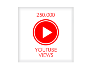 250,000 YouTube Views