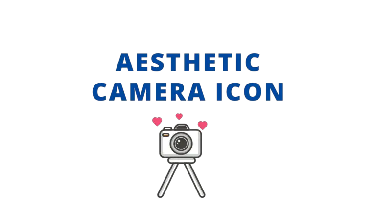 Aesthetic Camera Icon: How to Get Colorful Logo for IOS - SCJ