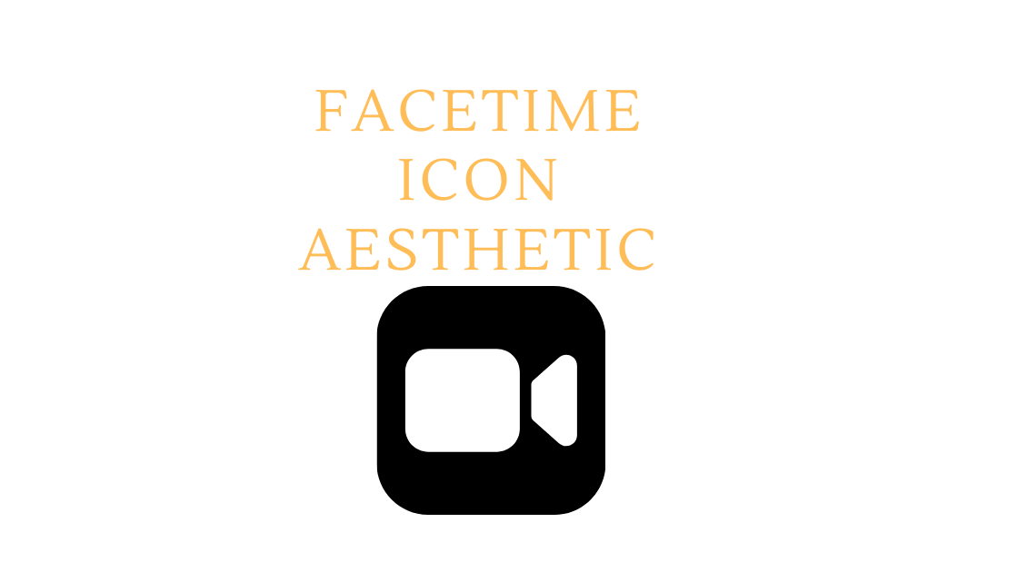 FaceTime Icon Aesthetic