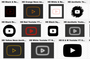 YouTube Icons from CityPng