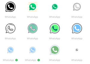 whatsapp icons by icons8