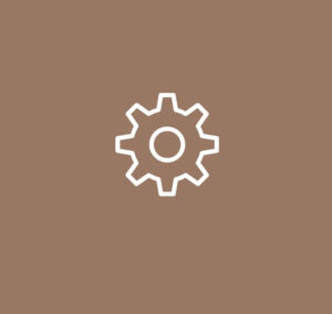 Brown Settings Icon