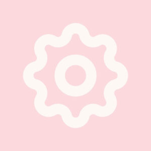 Pastel Pink Settings Icon