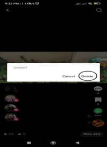 TikTok Video Delete