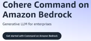 Cohere Command on Amazon Bedrock