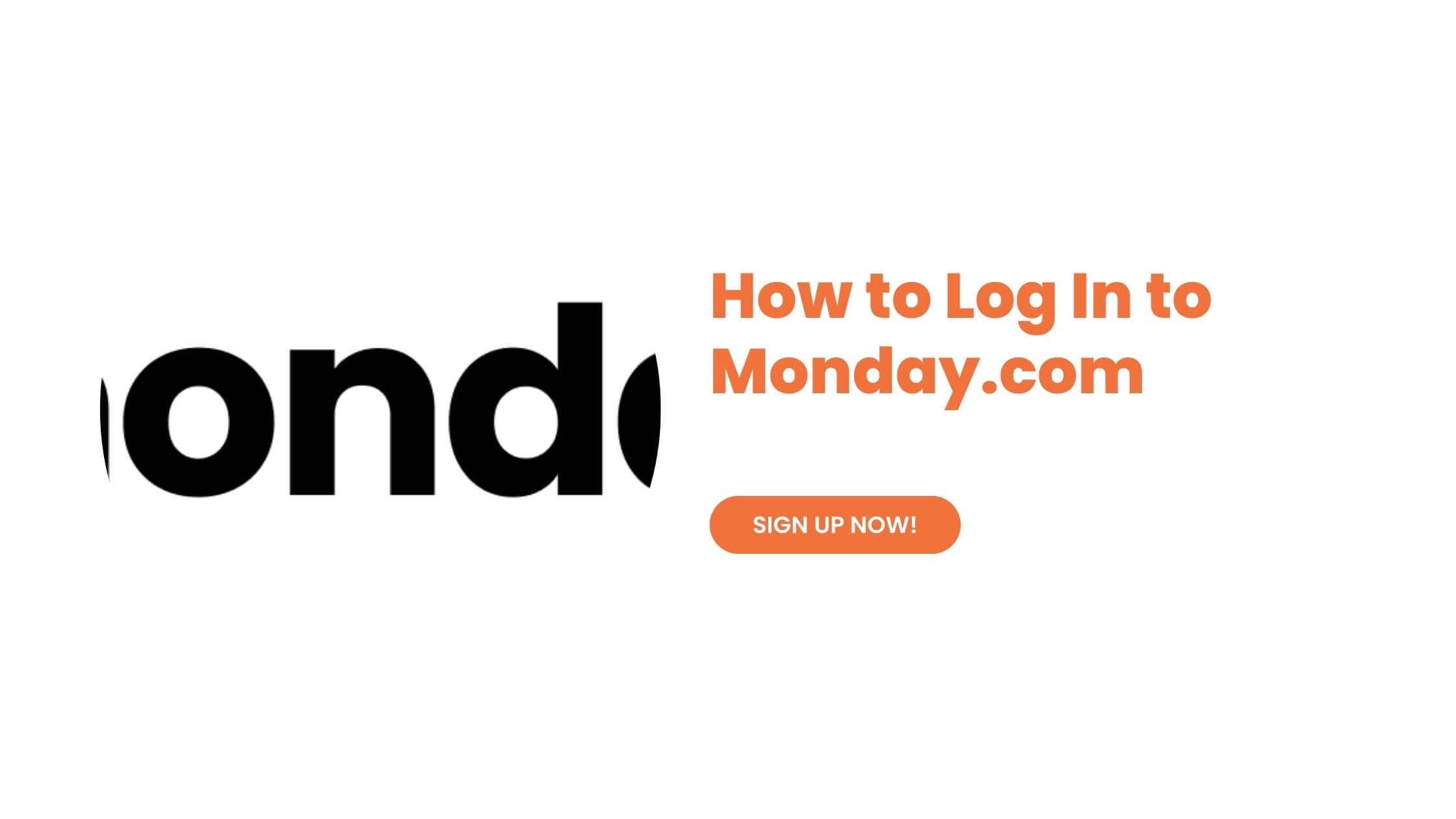 How to Log In to Monday.com