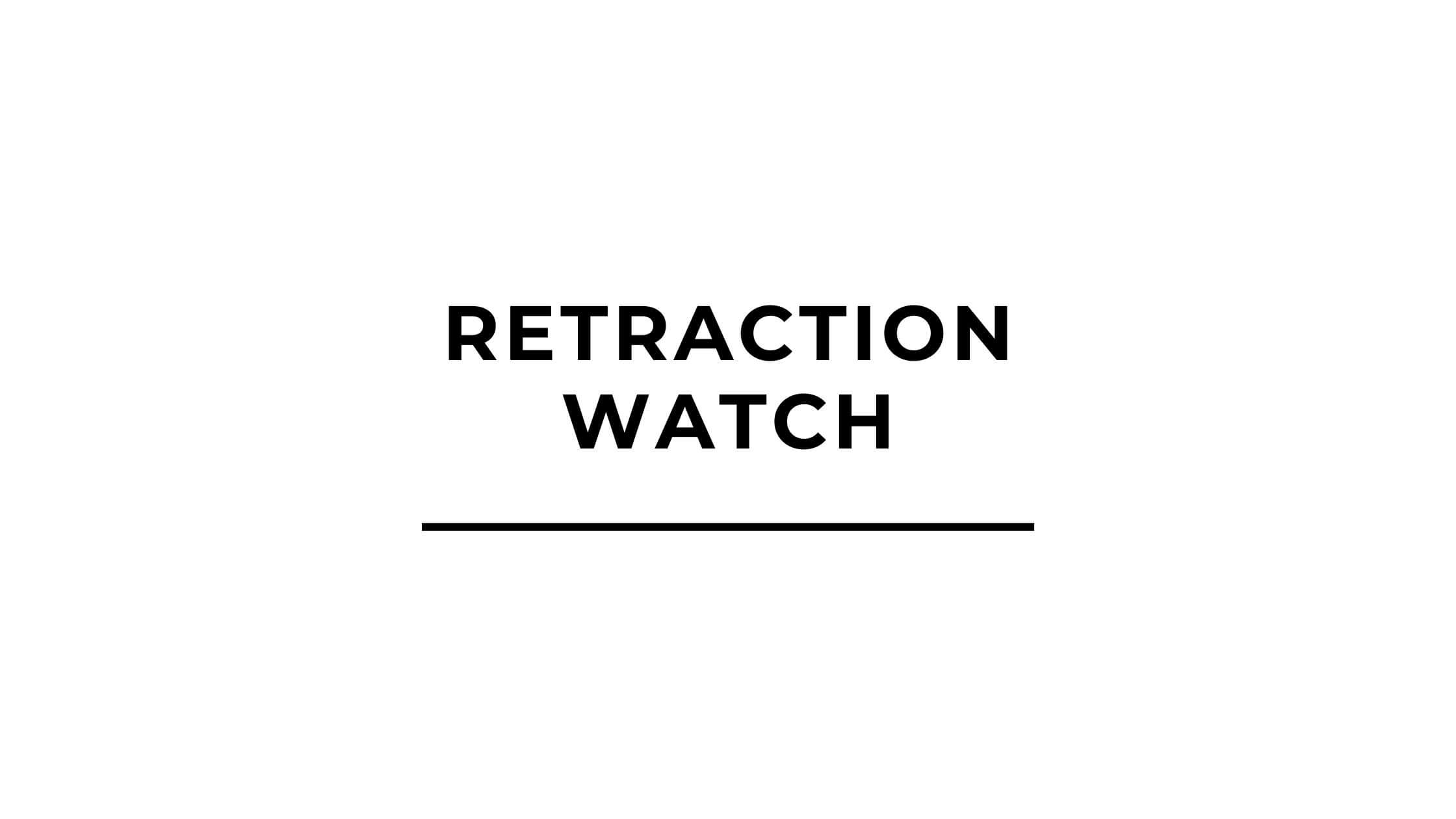 Retraction Watch