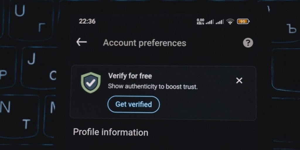 Account Preferences