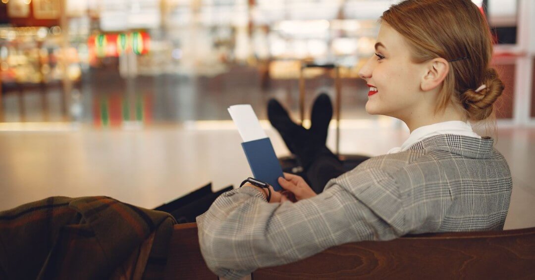 Woman with Passport